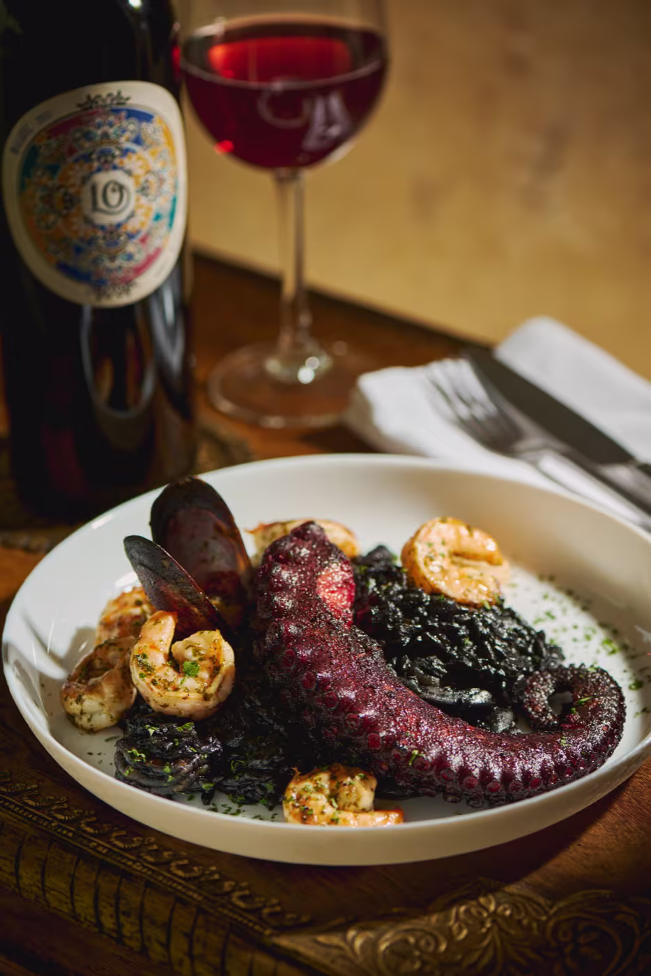 Kessel Pulpo Parrilla Vertical
